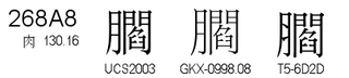 U+268A8